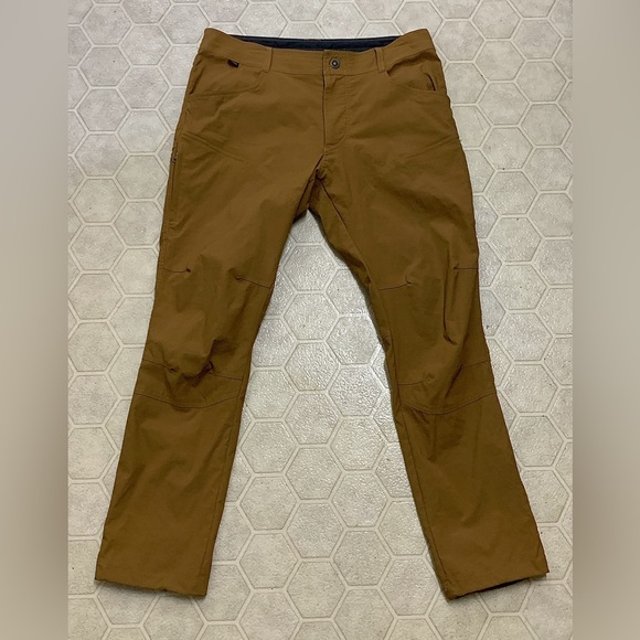 Men’s 34 x 32 Kuhl Renegade Rock Teak Tapered Hybrid Technical Active Pants